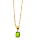 Necklace - Emily in Green Quartz