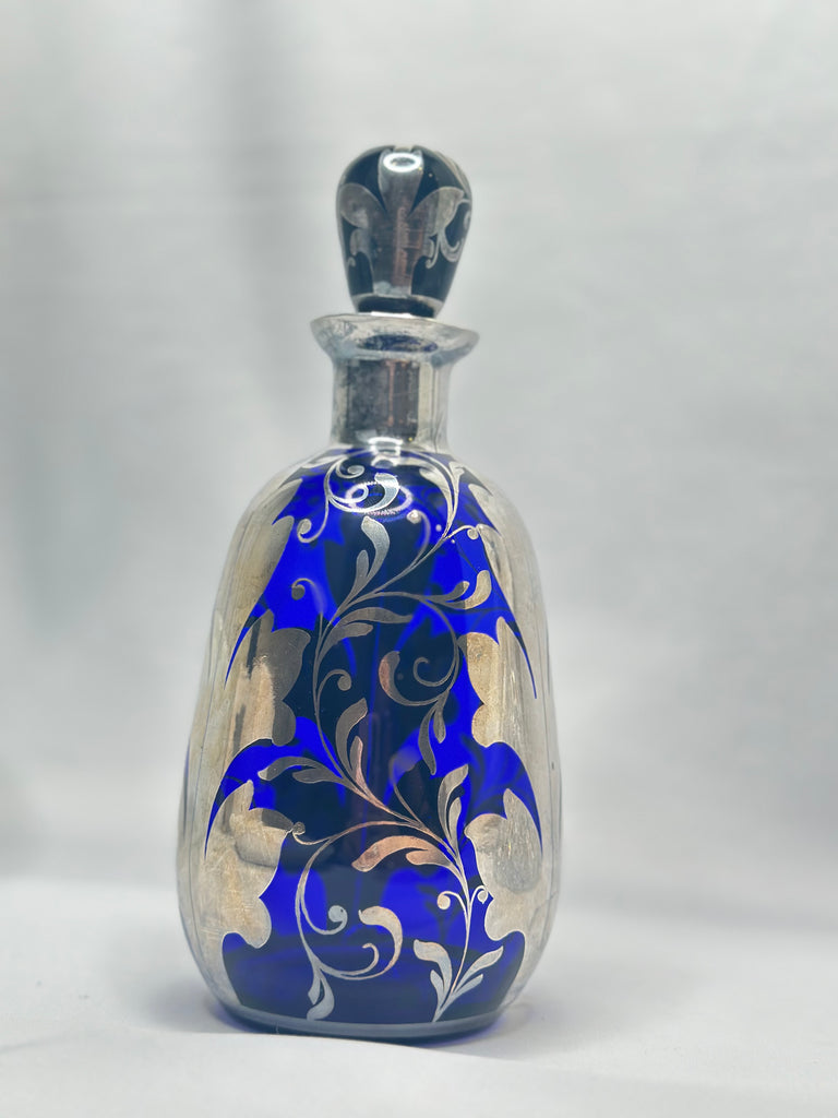 Estate Collection - Decanter - Handblown Venetian Cobalt Blue