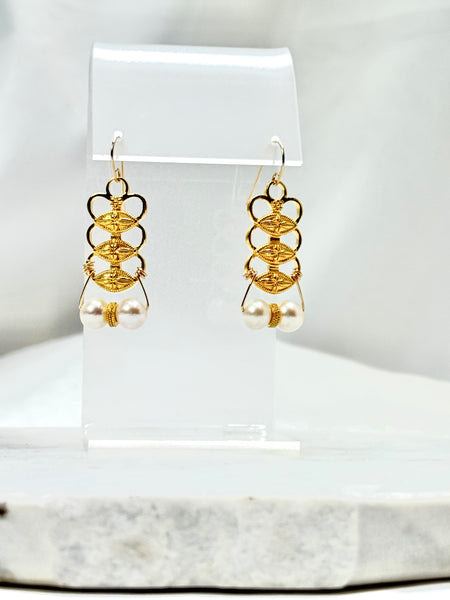 Earrings - Sahar Pearl Earrings