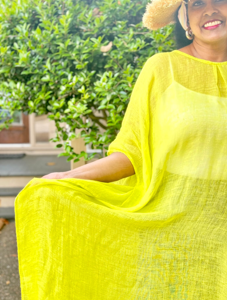 Linen BeachCover Up