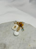 Vignette - Cluster of Two Tone White/Moonstone & Diamond