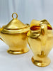 Estate Collection - Gilt Porcelain Cream and Sugars