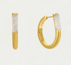 Earrings - Revival Gemstone Small Hoops