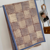 Wrap - Blue / Brown Reversible Wrap – Patch  Collection
