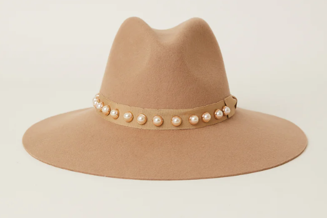 Hat - Sand Sofie Pearl Hat