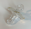 Hand Blown Glass Pacifier Ornament