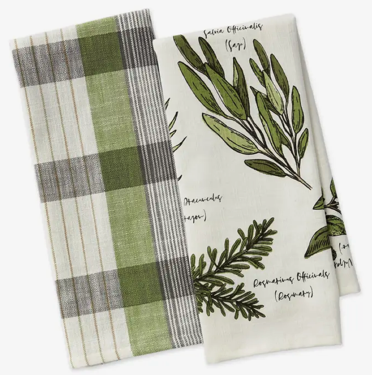 Towel - Set of Two Culinary Herbs
