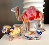 Large Acrylic Nativity Set W/Animals