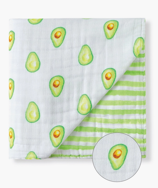 Baby Blanket Made of Organic Cotton Muslin