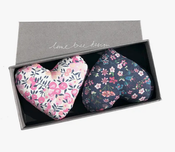 Sachets - Box of 2 Lavender Hearts - Lovey Dovey