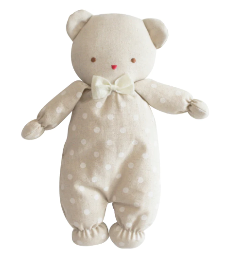 Baby - Baby Ted White Linen Spot