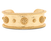 Bracelet - Berry Cuff in Hammered Gold