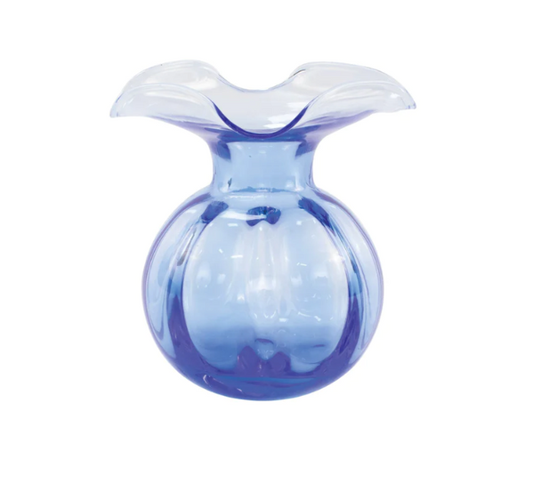 Vietri - Vase - Hibiscus Glass Bud Vase - Cobalt Blue