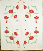 Estate Collection Quilt - 1920's Art Nouveau Poppy Applique