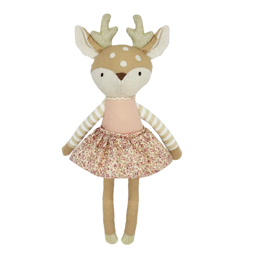 Doll - Fleurette Fawn Linen