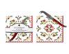 Vischio Gift Set - Cocktail Napkins w/ Laguiole Mini Cheese Knife