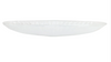 Vietri - Onda Glass White Long Oval Bowl