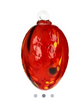 Handblown Glass Easter Eggs - Ruby Red