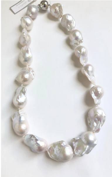 Necklace - Large Baroque Pearl Necklace