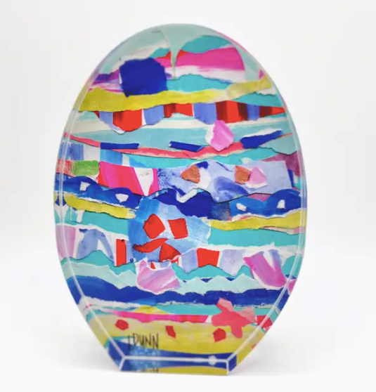 Bright Color Acrylic Eggs by Lauren Dunn