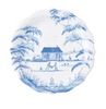 Juliska - Country Estate Deft Blue Ceramic Party Plates Set of 4