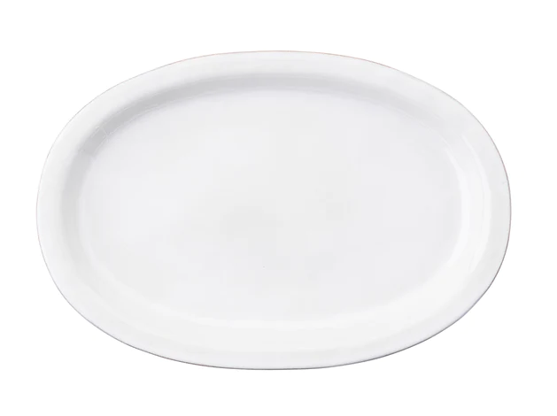 Juliska - Puro 16" Ceramic Platter - Whitewash