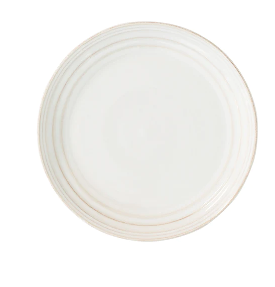 Juliska - Bilbao Ceramic Dessert/Salad Plate - Whitewash