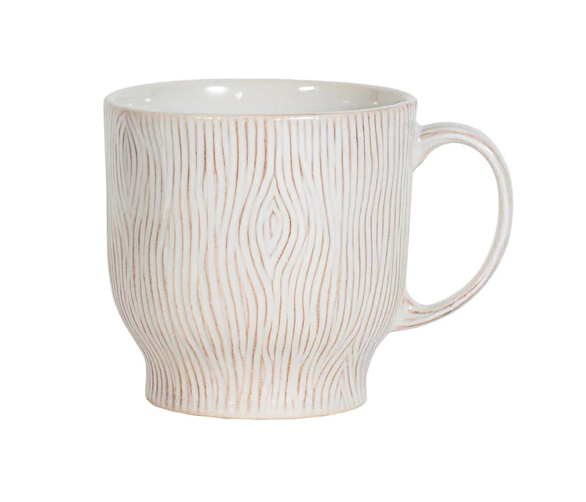 Blenheim Oak Ceramic Mug -  Whitewash
