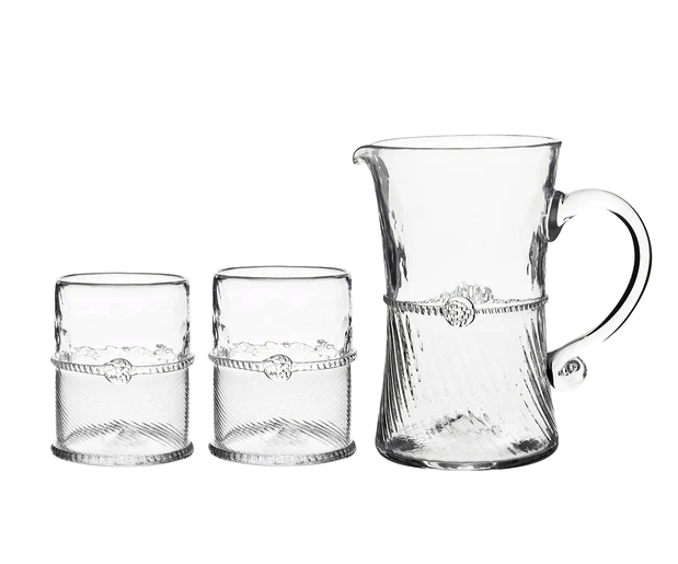 Juliska - Graham Glass Bar Pitcher and Double Old Fashioned Set/3pc