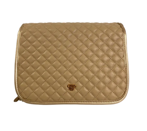 Travel Bags - Getaway Toiletry Case in Gold Luster