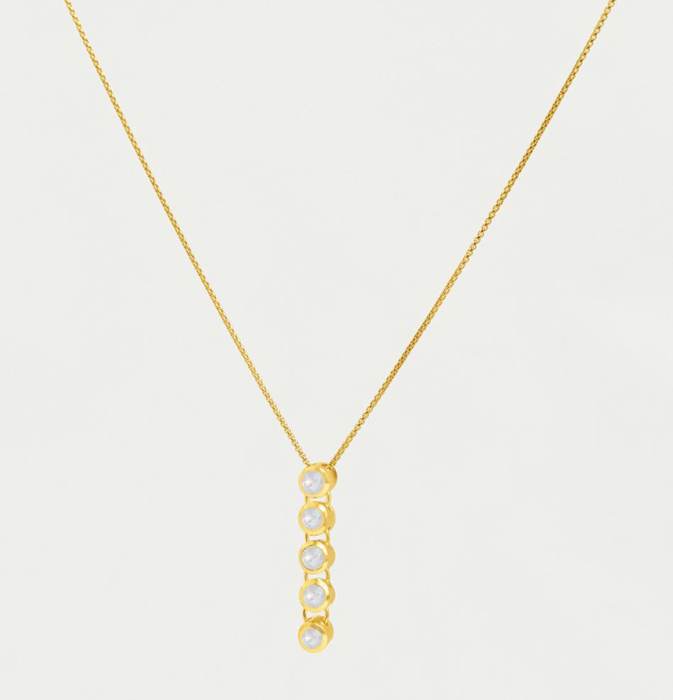 Necklace - Signature Gemstone Drop Necklace
