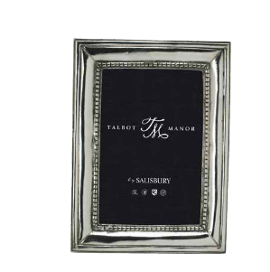 Salisbury - Beaded Pewter Frames