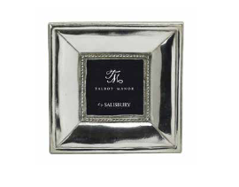 Salisbury - Beaded Square Pewter Frames