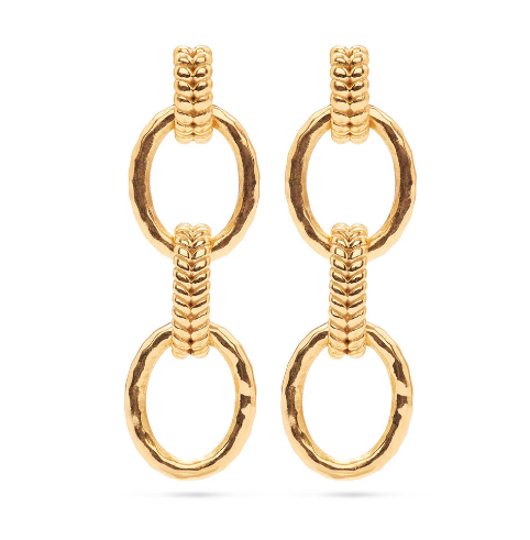 Earrings - Cleopatra Regal Double Link Earrings