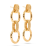 Earrings - Cleopatra Regal Double Link Earrings