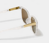 Sunglasses - Savannah in White Marble