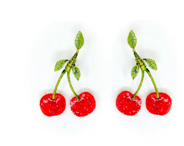 Trovelore - Sweetheart Cherry Earrings