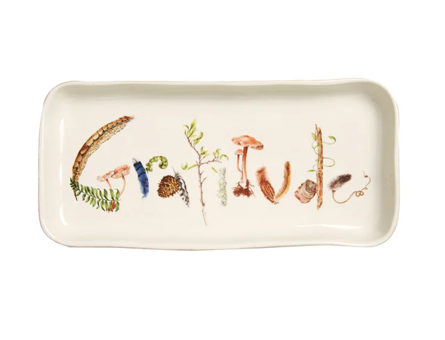 Juliska - Forest Walk 10.5" Gratitude Gift Tray