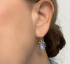 Dina Mackney - Very Peri Pinwheel Earrings