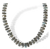 Dina Mackney - Necklace Faceted Barrel Labrodorite Necklace