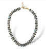 Dina Mackney - Necklace Faceted Barrel Labrodorite Necklace