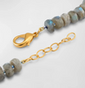 Dina Mackney - Necklace Faceted Barrel Labrodorite Necklace