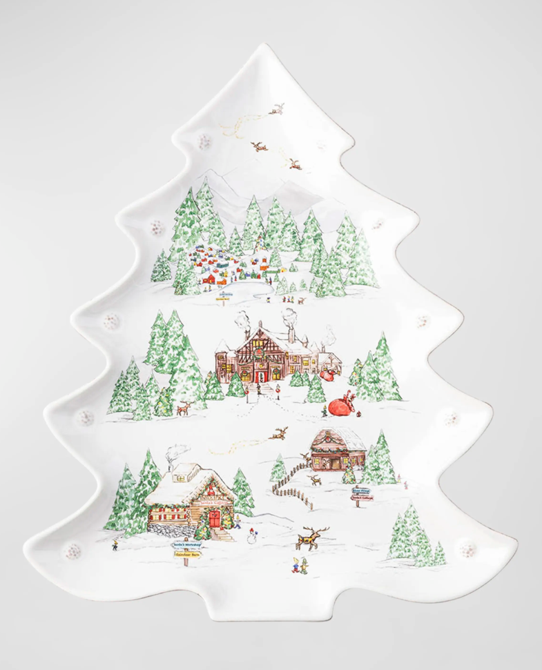 Juliska - Berry & Thread North Pole Tree Platter - 15"