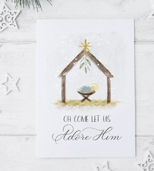 Greeting Card - Nativity Christmas Card