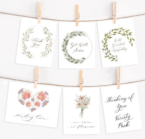 Greeting Cards - Thinking of You Variety Pack