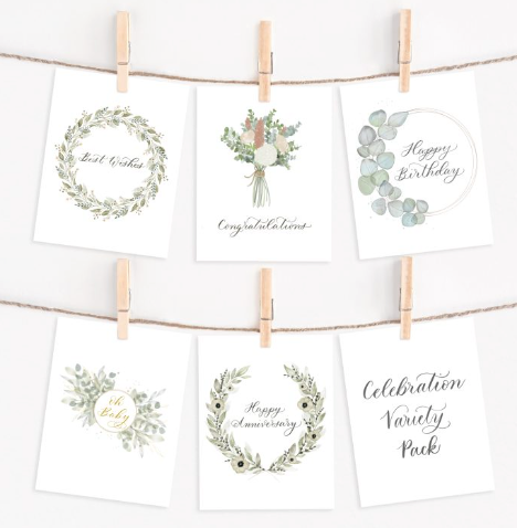 Greeting Cards - Celebration Card Pack