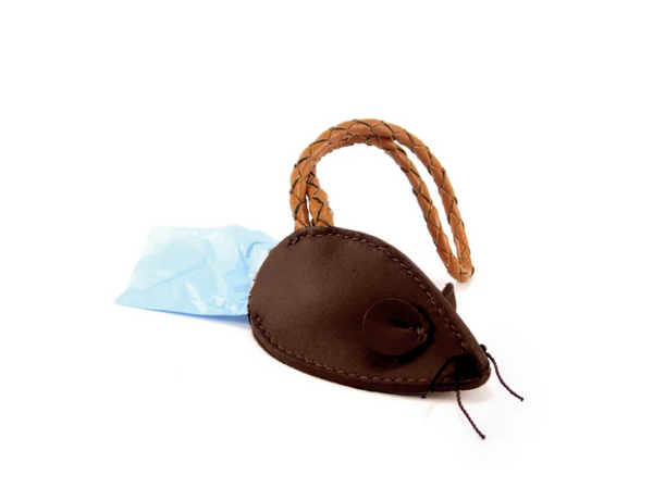 Dog - Mouse Poobag Dispenser in Chicory