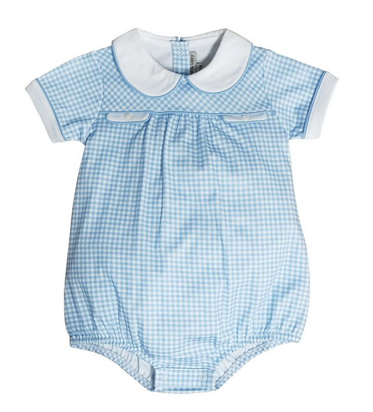 Baby Blue Check Bubble