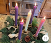 Candles - Beeswax Advent Candle Set of 5