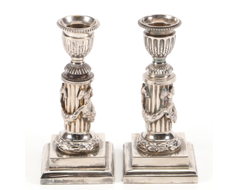 Estate Collection - Silver Plate Candlesticks